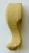 Drewniane stylowe (antyczne) nogi meblowe z litego drewna