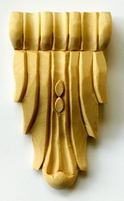 madeira esculpida apliques de madeira