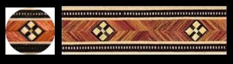 Prefabricated ready to use marquetry, marqueterie, intarsia, inlay from wood veneer for Do It Yourself