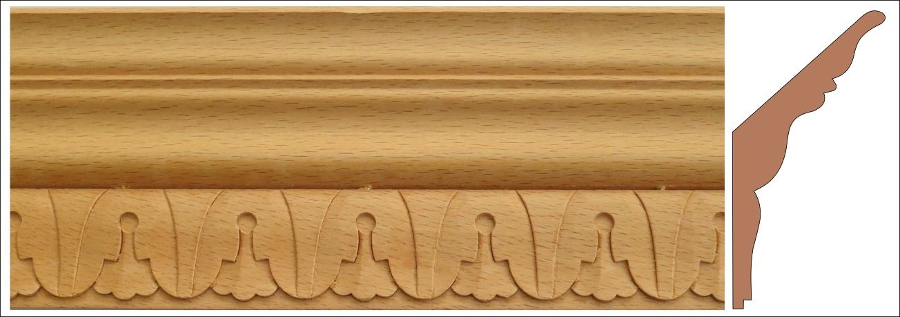 dekorativne lesene letvice